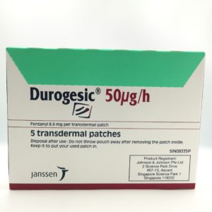 Image of durogesic transdermal patch 25 mcg-hr